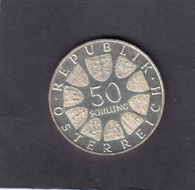 Beschrijving: 50 Schillings  J.RAAB